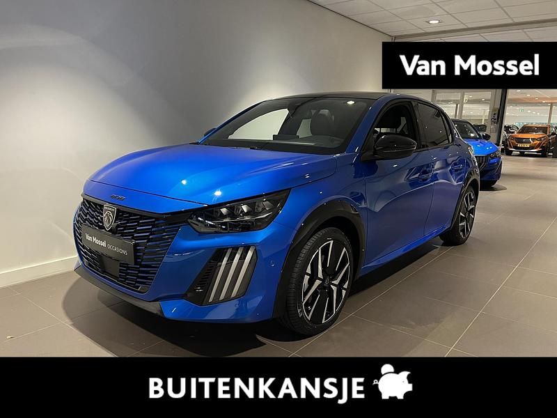 Blauw Gebruikt 2025 Peugeot e-208 Avantage Hatchback | € 31.740 - Afbeelding 1/3
