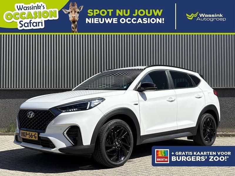 Wit Gebruikt 2020 Hyundai Tucson N Line SUV | € 26.940 (Eerlijke prijs) - Afbeelding 1/4