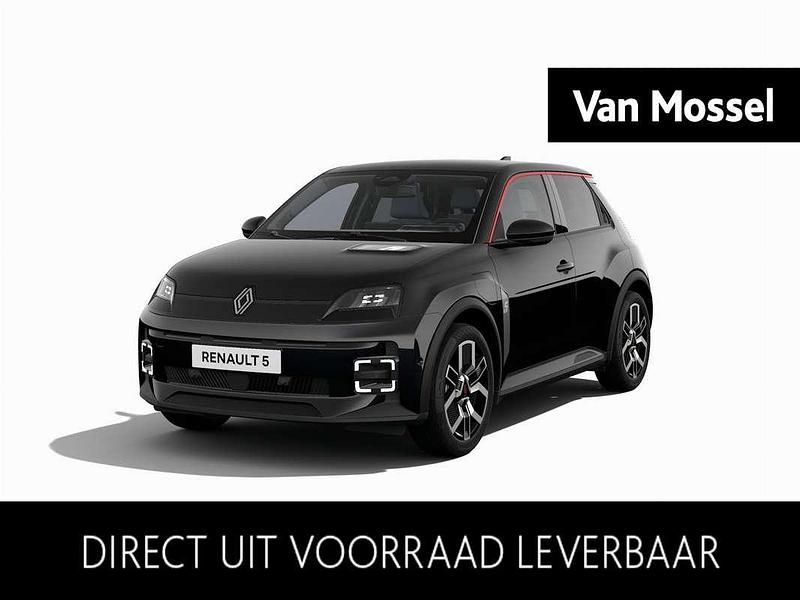 Zwart Nieuw 2025 Renault 5 E-Tech Komfort Hatchback | € 33.740 (Eerlijke prijs) - Afbeelding 1/3