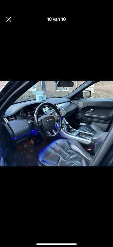 Zwart Gebruikt 2013 Land Rover Range Rover evoque Prestige Stationwagen | € 14.000 - Afbeelding 1/4