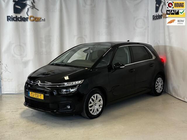 Zwart Gebruikt 2018 Citroën C4 SpaceTourer PureTech MPV | € 10.999 (Goede deal) - Afbeelding 1/4