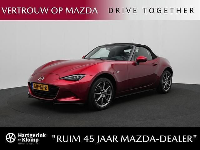 Soul red crystal Occasion 2024 Mazda MX5 Exclusive-Line Cabriolet | € 35.950 (Eerlijke prijs) - Afbeelding 1/4