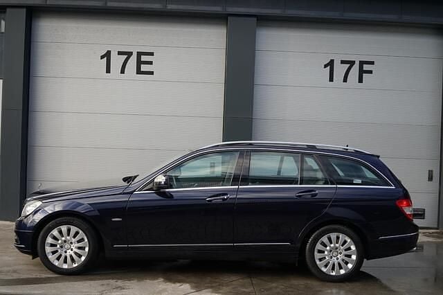 Blauw Occasion 2008 Mercedes C200 Elegance Stationwagen | € 13.900 - Afbeelding 1/4