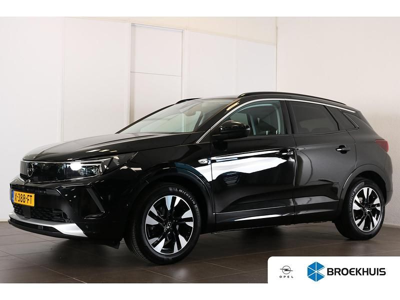 Zwart Occasion 2023 Opel Grandland X SUV | € 26.395 (Duur) - Afbeelding 1/4