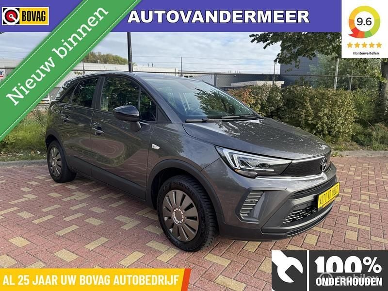 Grijs Gebruikt 2022 Opel Crossland Elegance SUV | € 20.940 (Eerlijke prijs) - Afbeelding 1/3