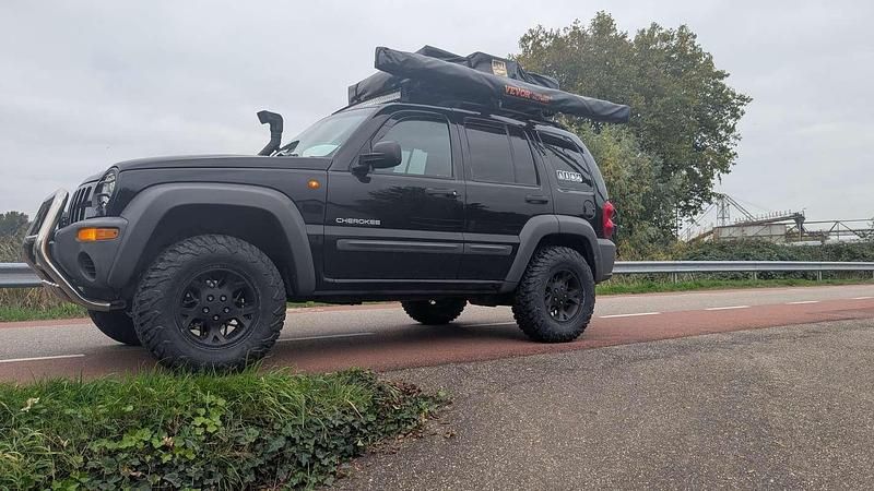 Occasion Jeep Cherokee Sport 147 PK (108 kW) 2004 Zwart SUV