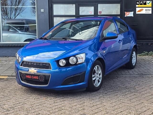 Blauw Gebruikt 2012 Chevrolet Aveo LT Sedan | € 3.490 (Super prijs) - Afbeelding 1/4