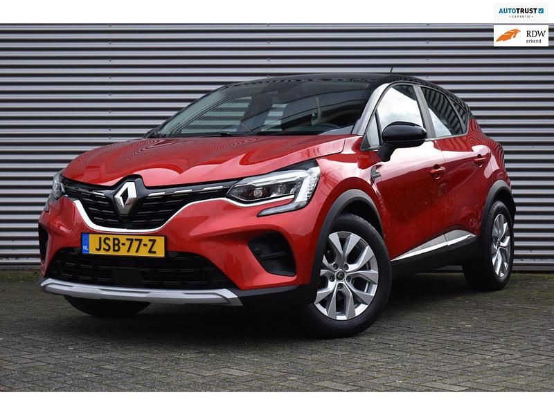 Rood (metallic) Gebruikt 2020 Renault Captur SUV | € 17.950 (Goede deal) - Afbeelding 1/3