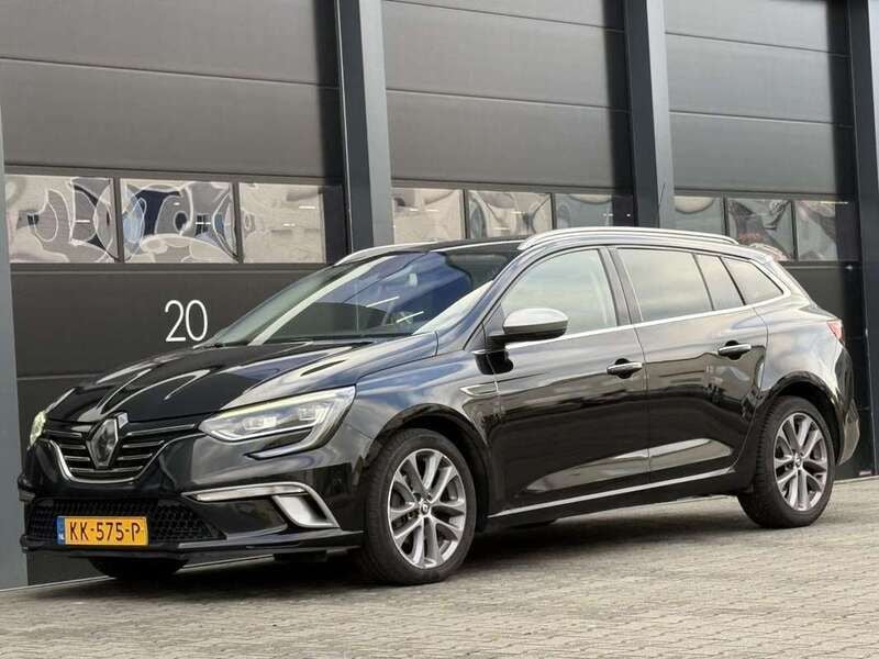 Zwart Gebruikt 2016 Renault Mégane GT Line Bose Edition Stationwagen | € 7.250 (Iets duurder) - Afbeelding 1/4