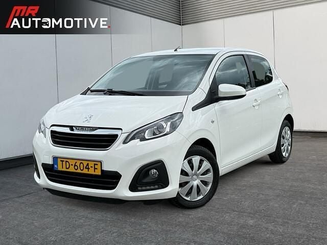 Wit, metallic lak Gebruikt 2018 Peugeot 108 Active Hatchback | € 6.845 (Eerlijke prijs) - Afbeelding 1/4