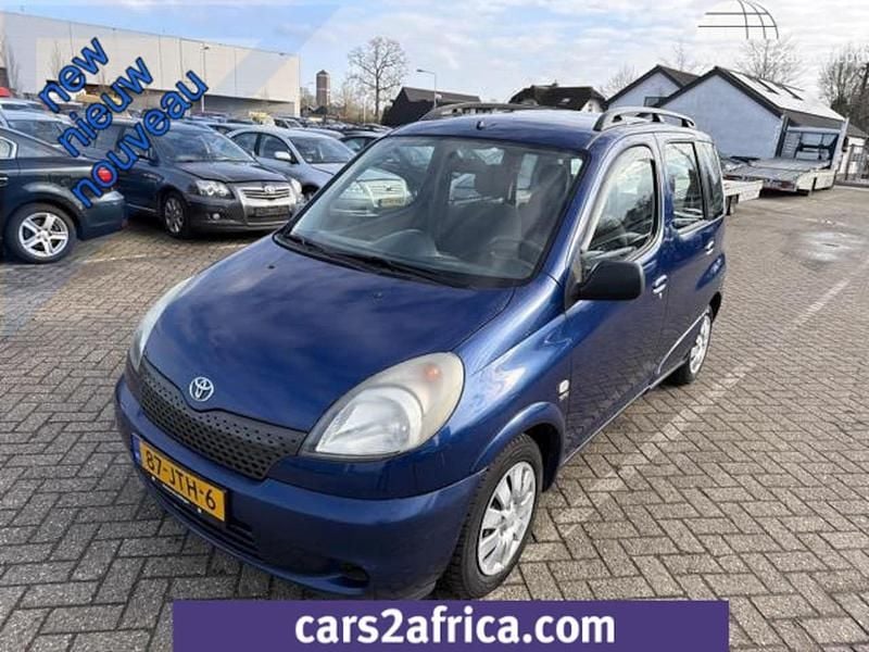 Blauw Occasion 2002 Toyota Yaris Verso Sol MPV | € 2.950 (Eerlijke prijs) - Afbeelding 1/4