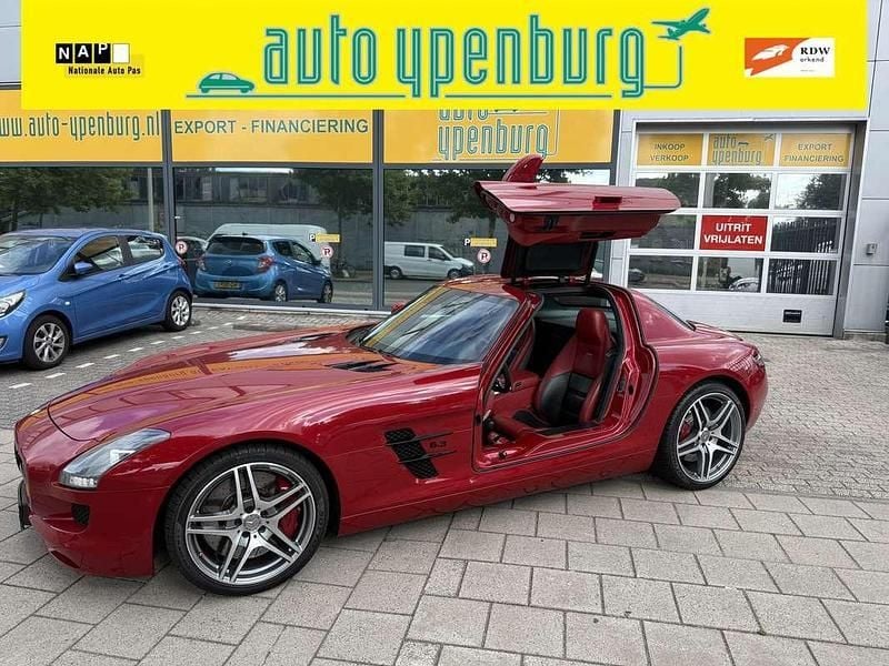 Rood, metallic lak Gebruikt 2013 Mercedes SLS AMG AMG Coupé | € 189.950 - Afbeelding 1/4