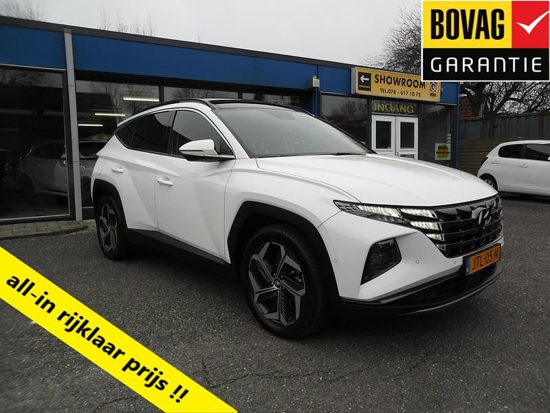Wit Occasion 2022 Hyundai Tucson Premium SUV | € 30.850 (Eerlijke prijs) - Afbeelding 1/4