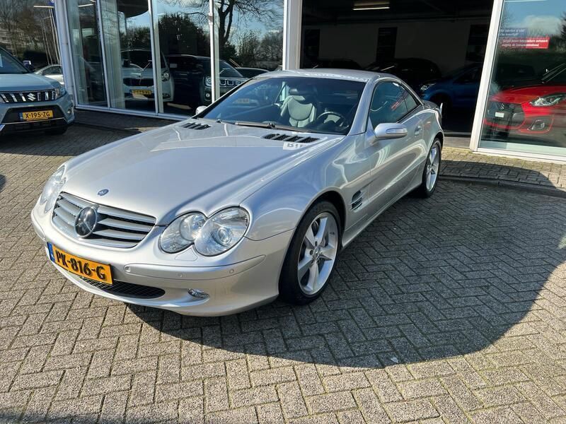 Grijs Gebruikt 2003 Mercedes SL600 Cabriolet | € 42.750 - Afbeelding 1/4