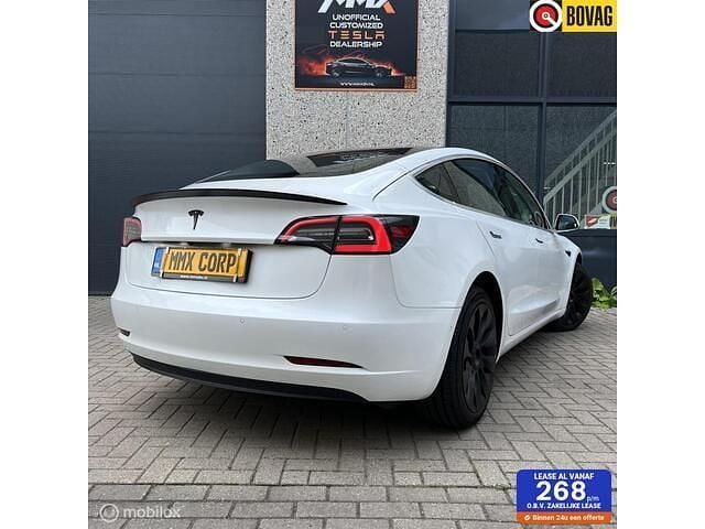Wit Gebruikt 2020 Tesla Model 3 Long Range AWD Sedan | € 19.999 (Eerlijke prijs) - Afbeelding 1/4