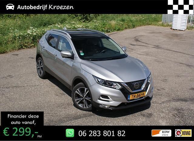 Grijs Gebruikt 2018 Nissan Qashqai 360º SUV | € 16.950 (Goede deal) - Afbeelding 1/4