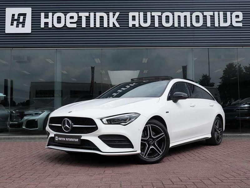 Wit Gebruikt 2020 Mercedes CLA250e Shooting Brake Business Stationwagen | € 29.940 (Iets duurder) - Afbeelding 1/3