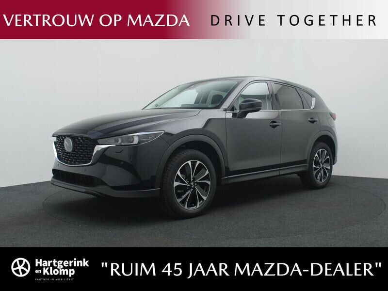 Zwart Nieuw 2024 Mazda CX-5 Exclusive-Line SUV | € 48.950 (Iets duurder) - Afbeelding 1/4