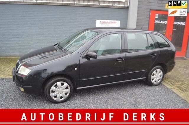 Zwart Gebruikt 2001 Skoda Fabia Comfort Stationwagen | € 1.250 (Iets duurder) - Afbeelding 1/4