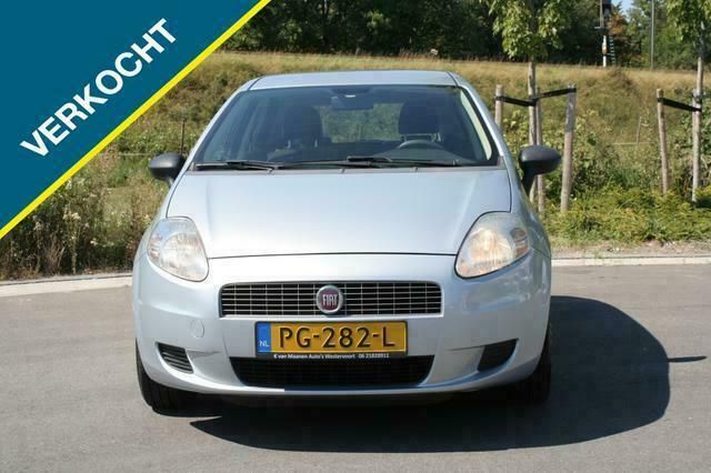 Grijs Gebruikt 2007 Fiat Grande Punto Hatchback | € 2.099 (Eerlijke prijs) - Afbeelding 1/4