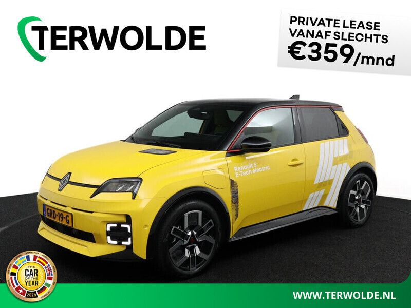 Geel Gebruikt 2024 Renault R5 Iconic Hatchback | € 32.400 (Eerlijke prijs) - Afbeelding 1/4