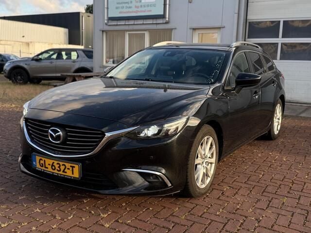 Zwart Gebruikt 2015 Mazda 6 Stationwagen | € 6.250 - Afbeelding 1/4