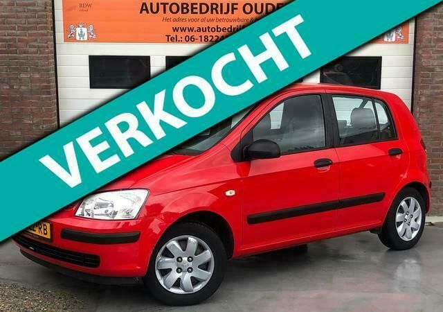 Rood Gebruikt 2003 Hyundai Getz Hatchback | € 2.795 (Eerlijke prijs) - Afbeelding 1/4