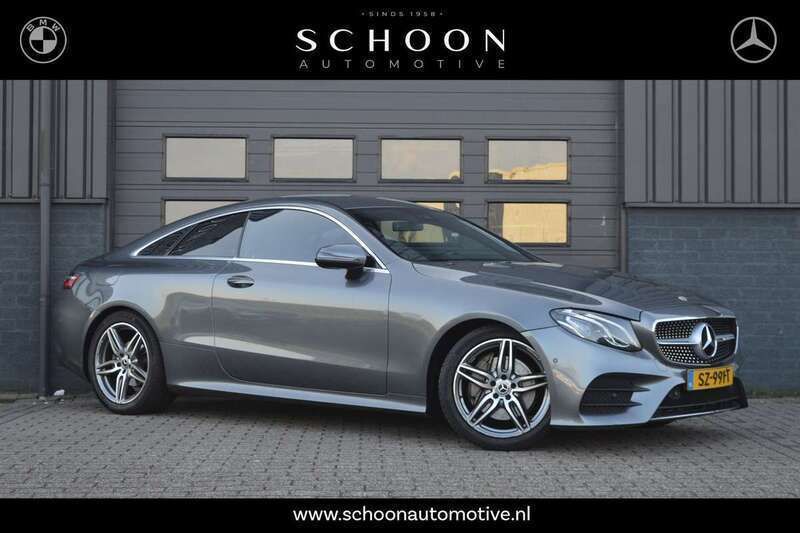 Grijs, metallic lak Gebruikt 2018 Mercedes E200 Business Coupé | € 26.950 (Super prijs) - Afbeelding 1/3