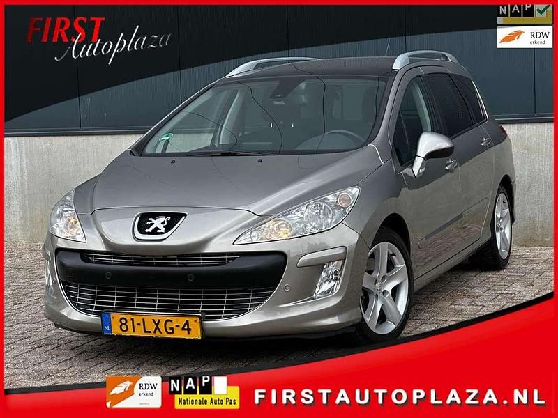 Grijs Gebruikt 2010 Peugeot 308 Signature Sky Stationwagen | € 3.999 (Eerlijke prijs) - Afbeelding 1/4