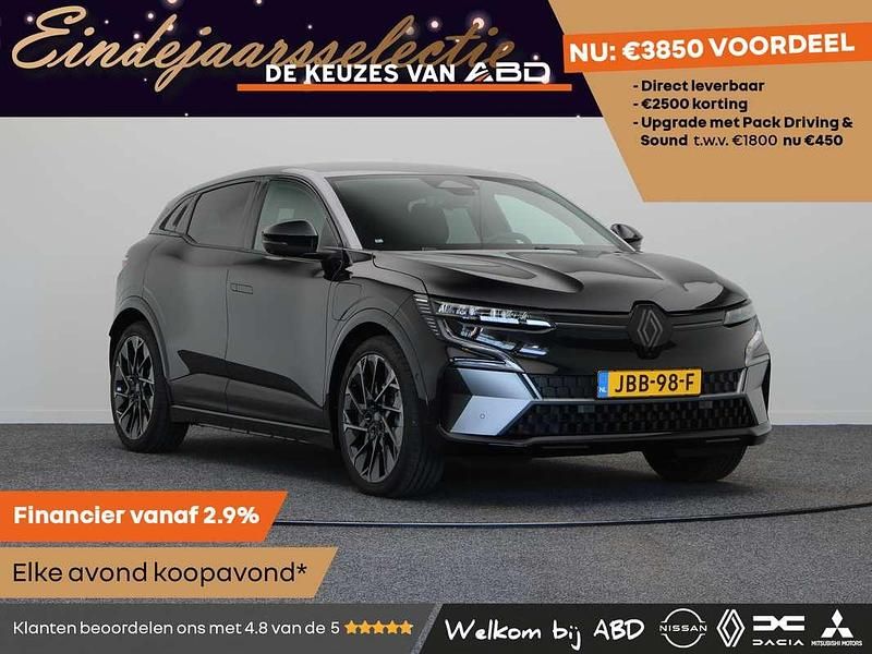 Zwart Nieuw 2025 Renault Megane E-Tech Esprit Alpine SUV | € 41.065 (Eerlijke prijs) - Afbeelding 1/3