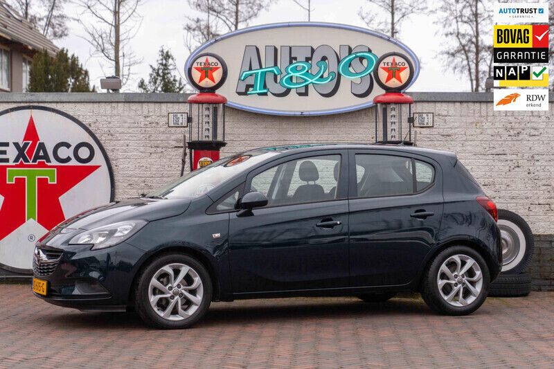 Groen Gebruikt 2016 Opel Corsa Edition Hatchback | € 9.450 (Eerlijke prijs) - Afbeelding 1/4