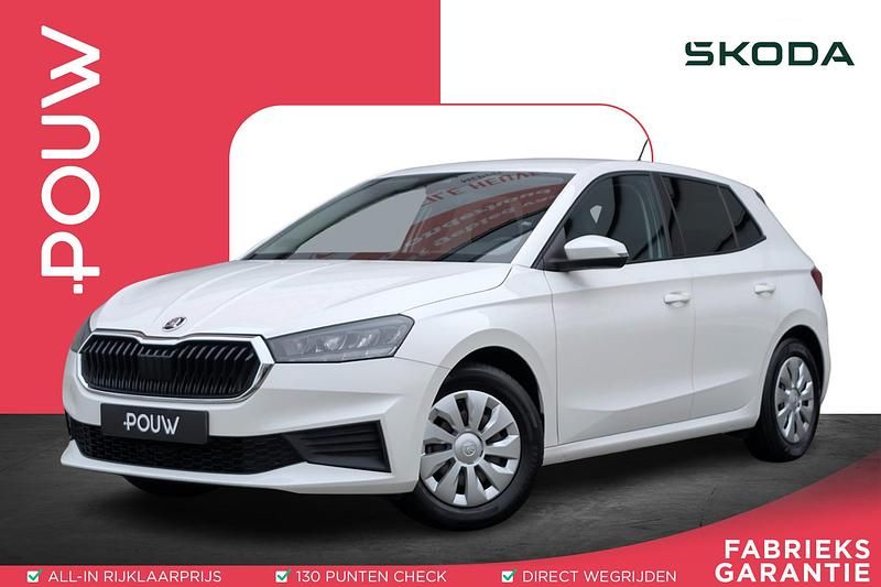 Occasion Skoda Fabia Ambition 95 PK (69 kW) 2023 Wit Hatchback
