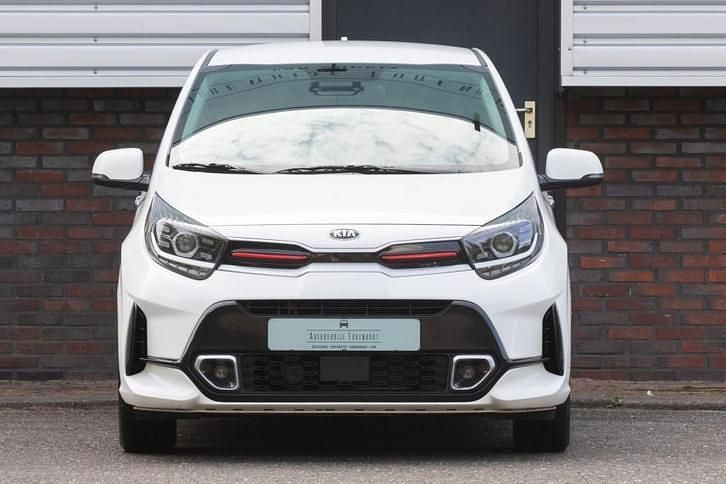 Wit, metallic lak Occasion 2021 Kia Picanto GT-Line Hatchback | € 15.700 (Eerlijke prijs) - Afbeelding 1/4