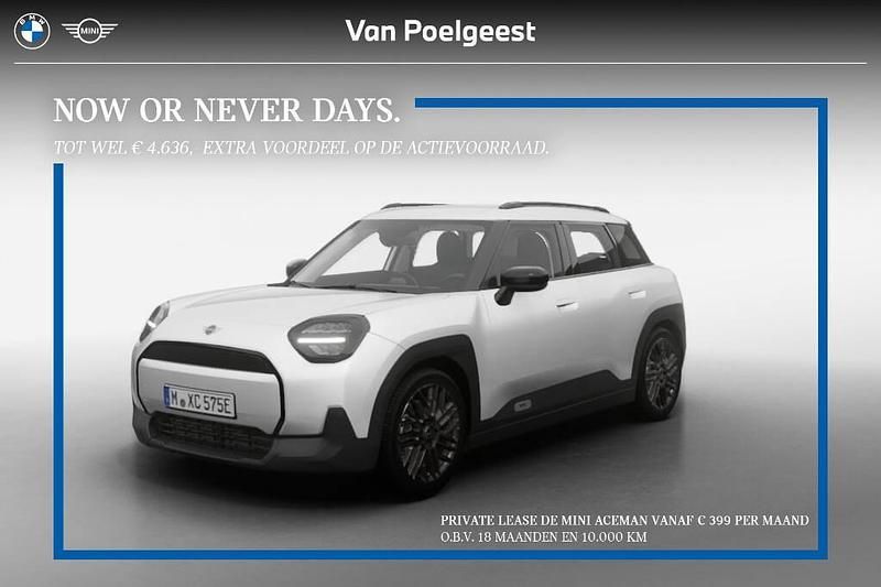 Nanuq white (c6a) Nieuw 2025 Mini Aceman Essential SUV | € 37.690 (Eerlijke prijs) - Afbeelding 1/4