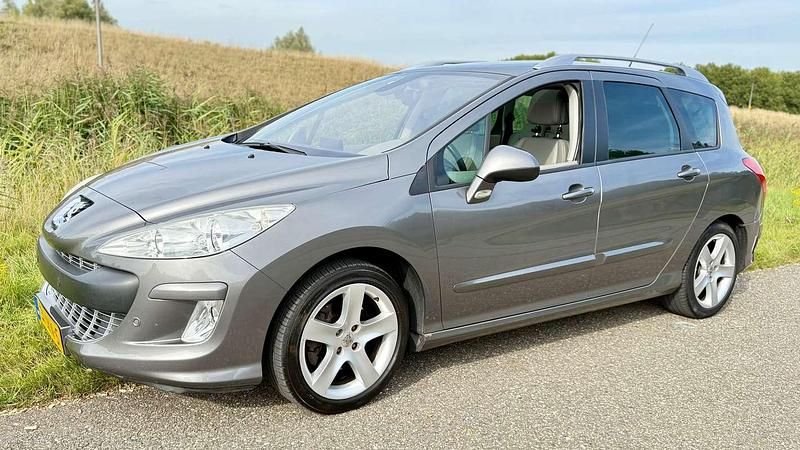 Grijs Occasion 2009 Peugeot 308 MPV | € 3.000 (Eerlijke prijs) - Afbeelding 1/4
