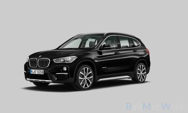 Zwart Gebruikt 2017 BMW X1 Executive SUV | € 27.480 (Eerlijke prijs) - Afbeelding 1/4