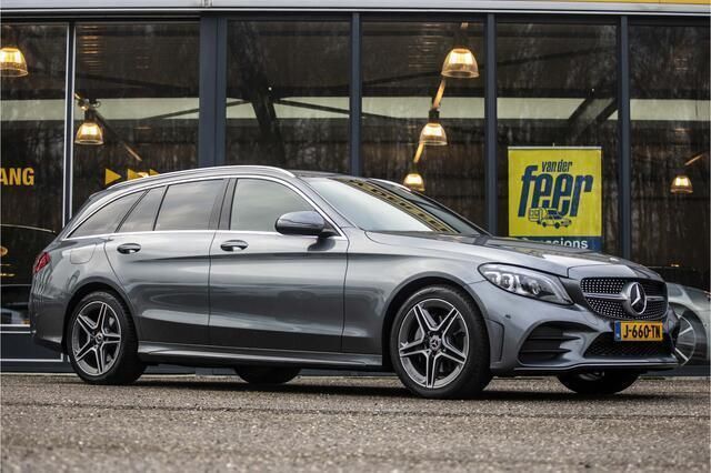 Grijs, metallic lak Gebruikt 2020 Mercedes C180 Business Stationwagen | € 28.950 (Eerlijke prijs) - Afbeelding 1/4