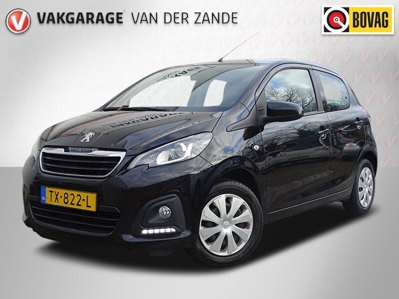 Zwart Gebruikt 2018 Peugeot 108 Active Hatchback | € 8.535 (Eerlijke prijs) - Afbeelding 1/4