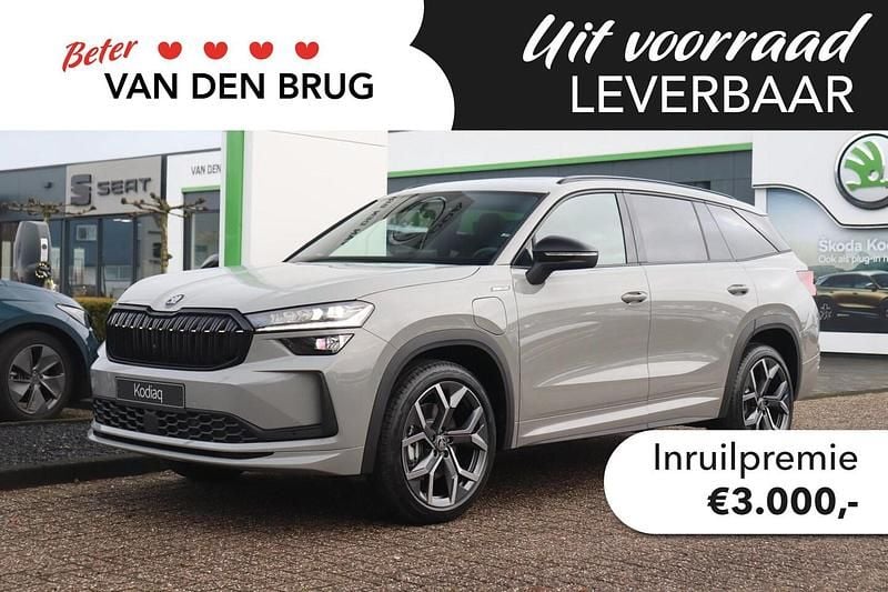 Grijs Nieuw 2025 Skoda Kodiaq Business Line SUV | € 52.550 (Eerlijke prijs) - Afbeelding 1/4