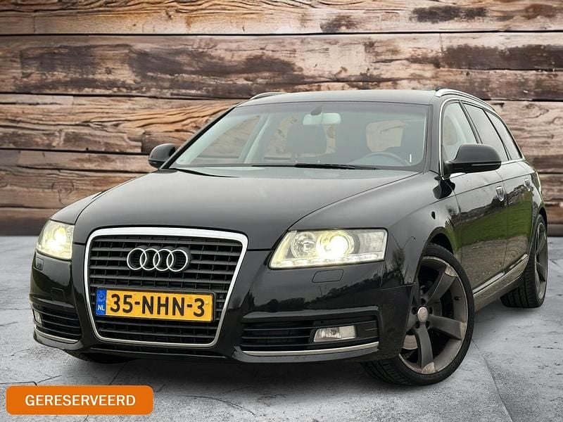 Zwart Gebruikt 2010 Audi A6 Business Stationwagen | € 4.950 (Eerlijke prijs) - Afbeelding 1/4