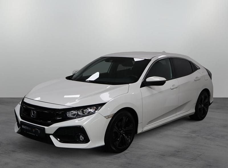 Wit Gebruikt 2017 Honda Civic Elegance Hatchback | € 17.643 (Iets duurder) - Afbeelding 1/4