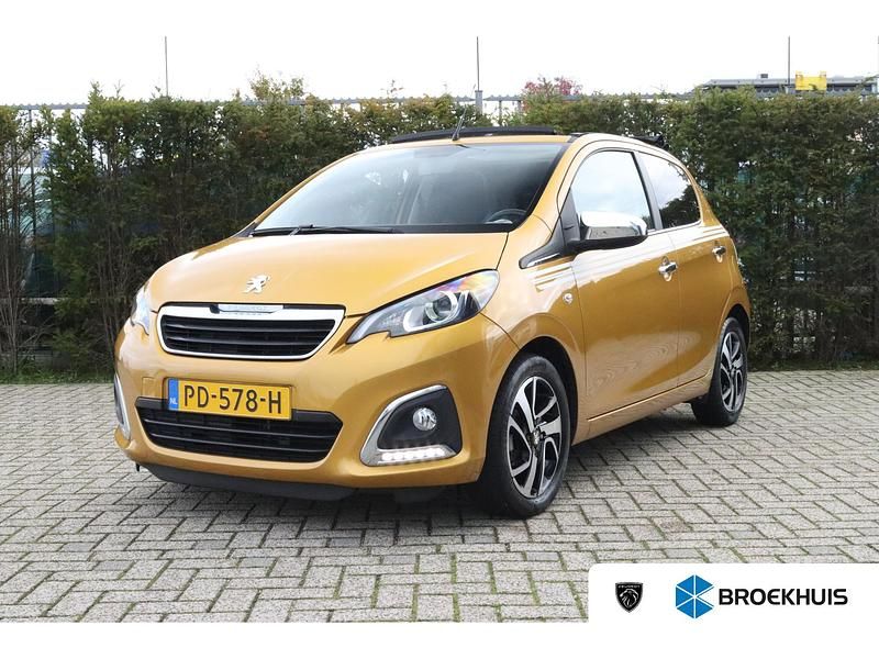 Geel Gebruikt 2017 Peugeot 108 Collection Hatchback | € 9.895 (Goede deal) - Afbeelding 1/4