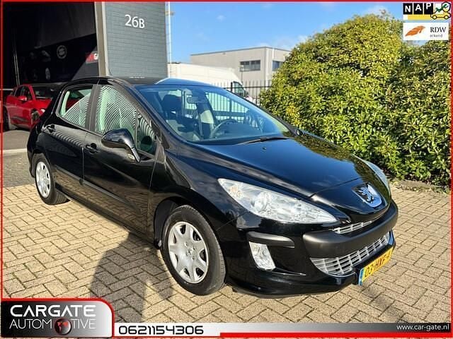 Zwart Gebruikt 2009 Peugeot 308 Stationwagen | € 3.999 (Eerlijke prijs) - Afbeelding 1/4