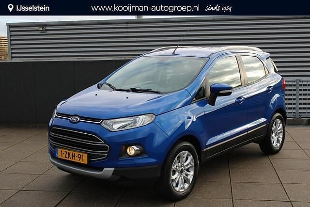 Blauw Gebruikt 2015 Ford Ecosport Titanium SUV | € 7.950 (Eerlijke prijs) - Afbeelding 1/4