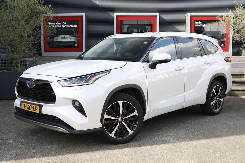 Wit Gebruikt 2022 Toyota Highlander Premium SUV | € 47.990 (Goede deal) - Afbeelding 1/4