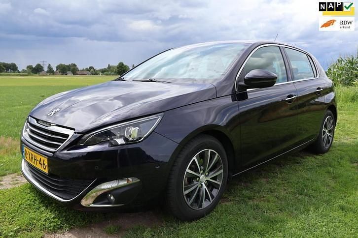 Blauw Gebruikt 2014 Peugeot 308 Allure Hatchback | € 8.500 (Eerlijke prijs) - Afbeelding 1/4