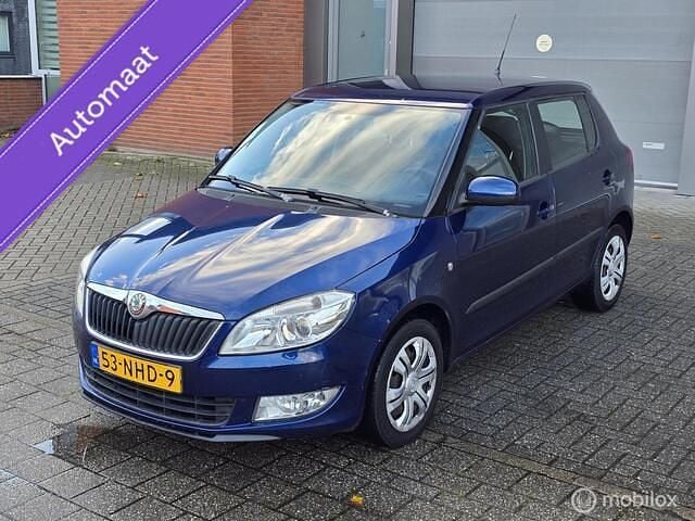 Blauw Gebruikt 2010 Skoda Fabia Hatchback | € 4.445 (Goede deal) - Afbeelding 1/4