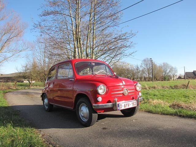 Occasion Fiat 600 1963 Rood Hatchback