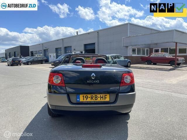 Occasion Renault Mégane Cabriolet Luxe 135 PK (99 kW) 2005 Zwart Cabriolet