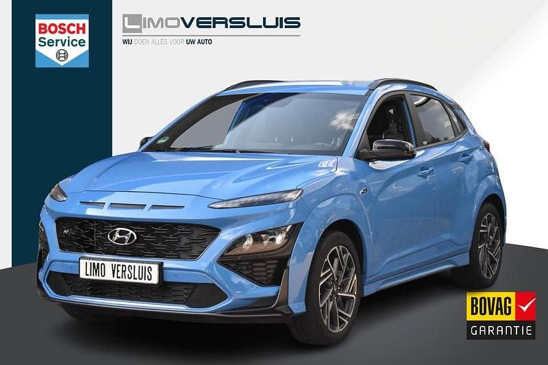 Blauw Gebruikt 2021 Hyundai Kona N Line SUV | € 19.750 (Eerlijke prijs) - Afbeelding 1/4